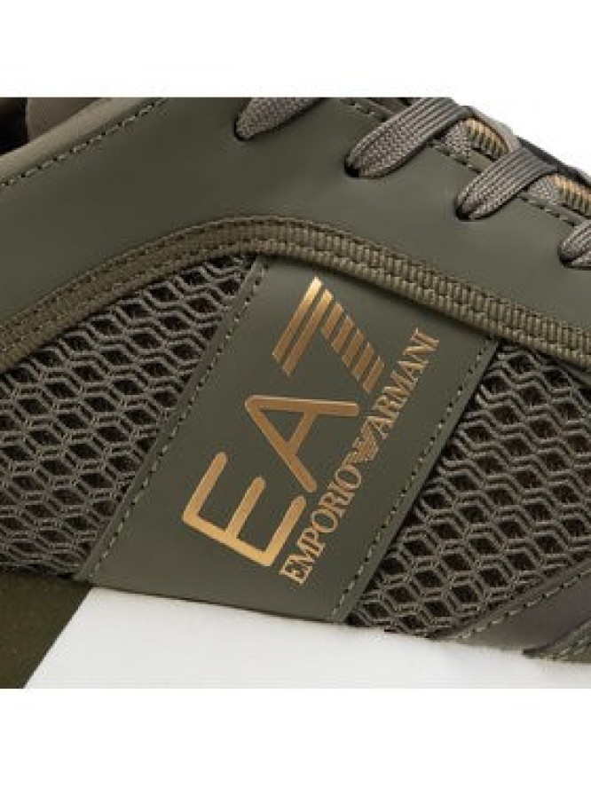 EA7 Emporio Armani Sneakersy X8X027 XK050 N247 Zielony