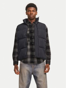 Jack&Jones Kamizelka Bradley 12256981 Czarny Regular Fit