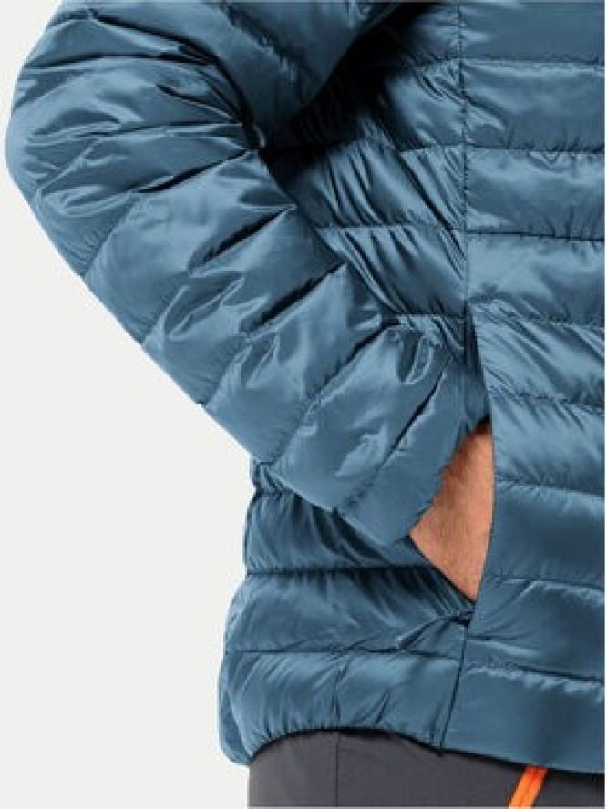 Jack Wolfskin Kurtka puchowa Pilvi 1207701 Granatowy Regular Fit