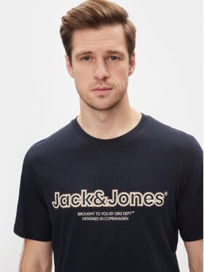 Jack&Jones Komplet 3 t-shirtów 12254138 Kolorowy Standard Fit