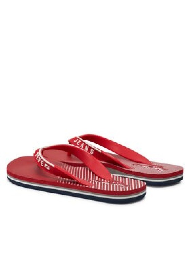 Pepe Jeans Japonki Pool PMS70117 Czerwony