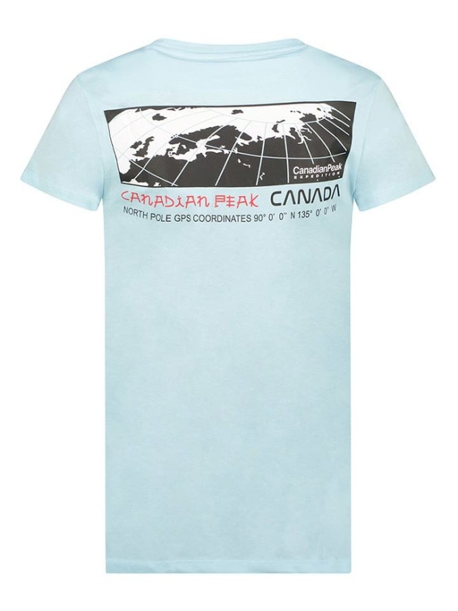 Canadian Peak Koszulka "Jholmeak" w kolorze błękitnym rozmiar: XXL