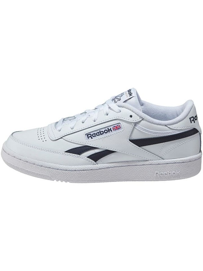 Reebok Skórzane sneakersy "Club C Revenge" w kolorze biało-czarnym rozmiar: 36,5