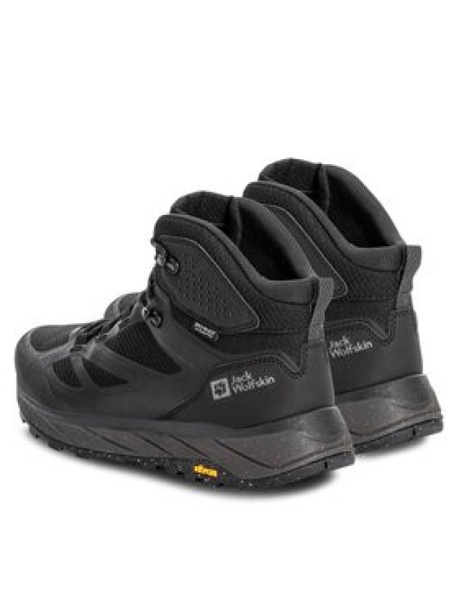 Jack Wolfskin Trekkingi Terraventure Texapore Mid M 4051521 Czarny