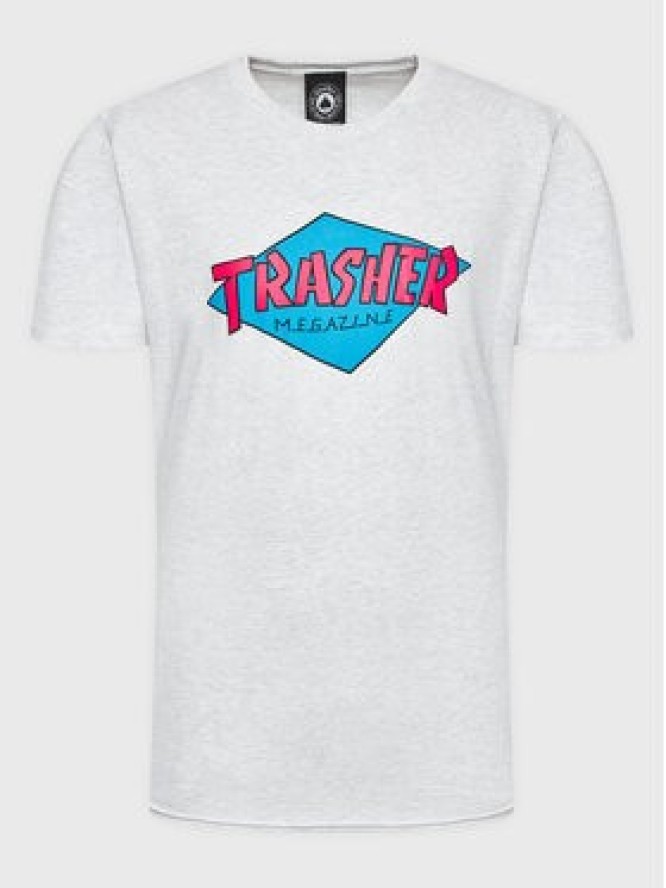 Thrasher T-Shirt Trasher Szary Regular Fit