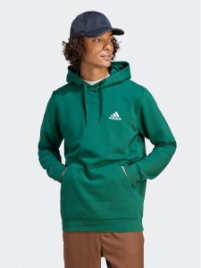 adidas Bluza Essentials IL3295 Zielony Regular Fit