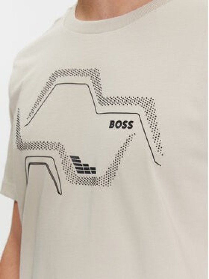 Boss T-Shirt Tee 3 50506358 Beżowy Regular Fit