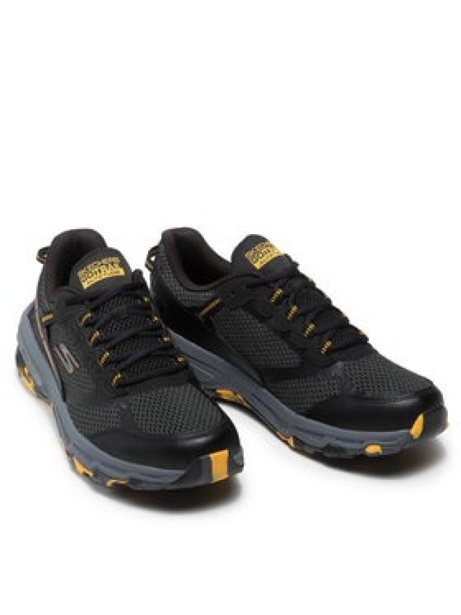 Skechers Buty do biegania Marble Rock 220112/BKYL Czarny