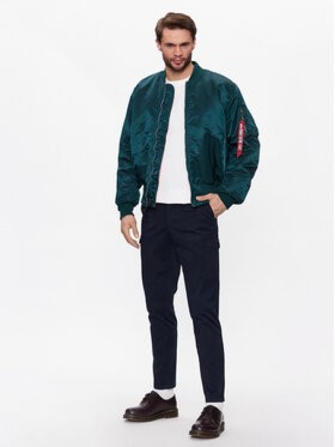 Alpha Industries Kurtka bomber MA-1 100101 Granatowy Oversize