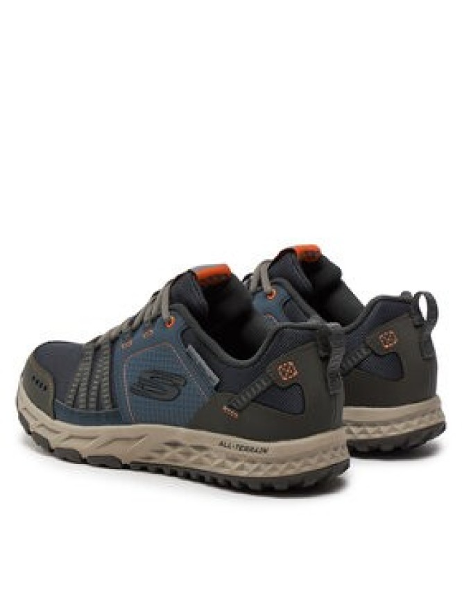 Skechers Półbuty Escape Plan 51591/NVOR Granatowy