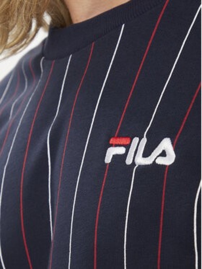 Fila Bluza FAM0656 Granatowy Regular Fit