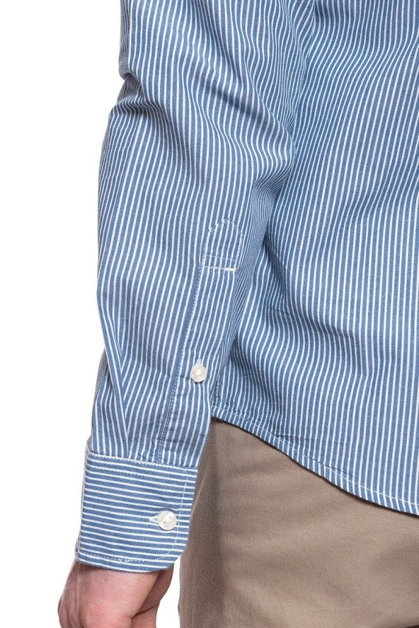 KOSZULA LEE BUTTON DOWN OIL BLUE L880ONMO