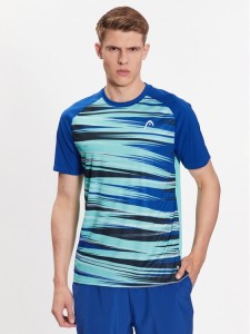 Head T-Shirt Topspin 811453 Zielony Regular Fit