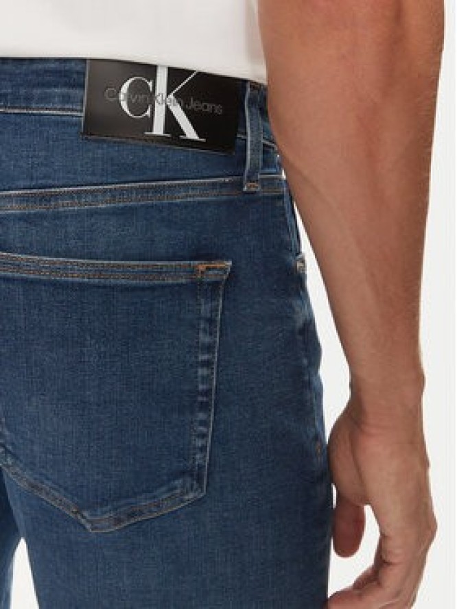 Calvin Klein Jeans Jeansy J30J323691 Niebieski Slim Fit