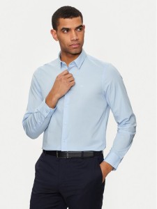 Calvin Klein Koszula K10K110856 Niebieski Slim Fit