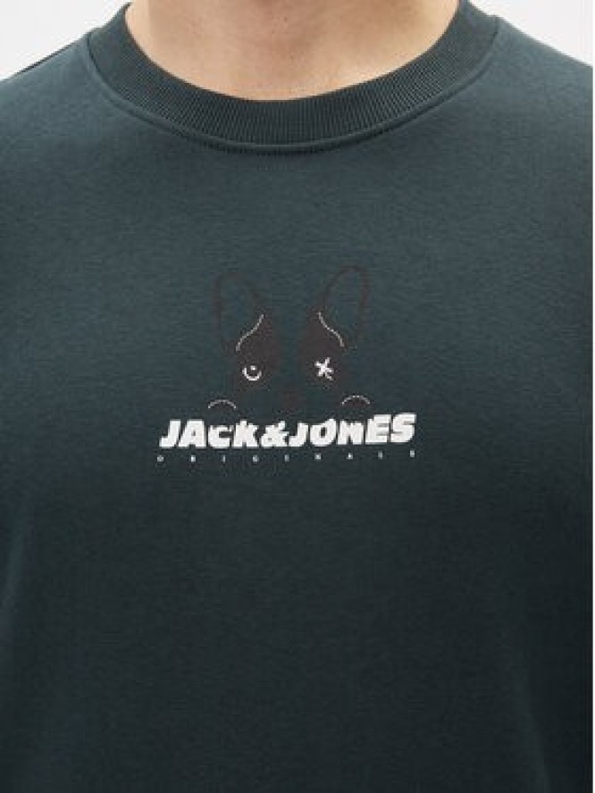 Jack&Jones Bluza 12248906 Zielony Standard Fit