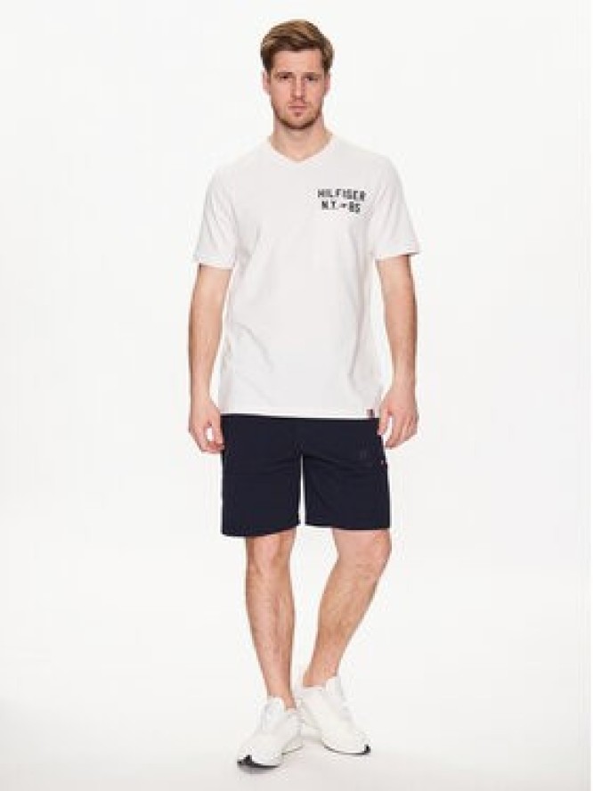 Tommy Hilfiger T-Shirt Graphic MW0MW30444 Écru Regular Fit