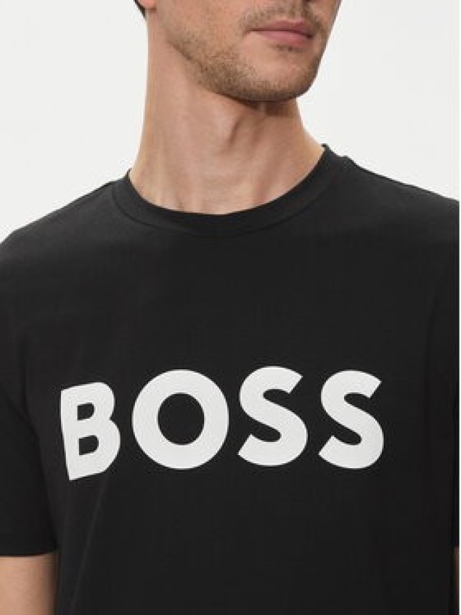 Boss T-Shirt Thinking 1 50481923 Czarny Regular Fit