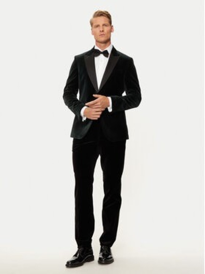 Boss Marynarka H-Hutson-Tux-231 50484709 Zielony Slim Fit