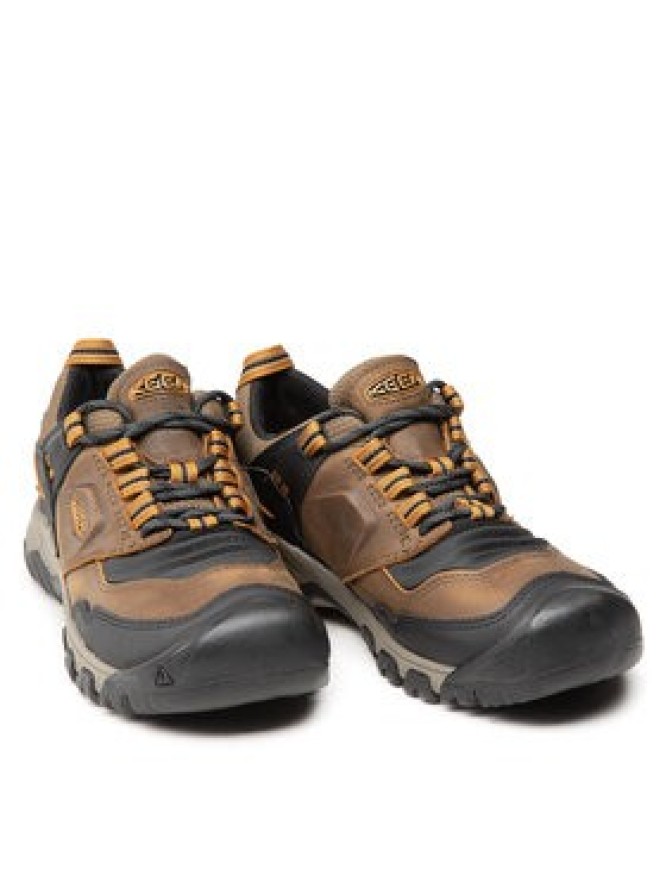 Keen Trekkingi Ridge Flex Wp M 1025667 Brązowy