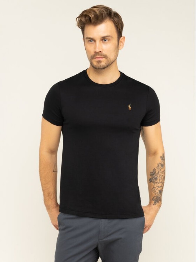 Polo Ralph Lauren T-Shirt 710740727 Czarny Slim Fit