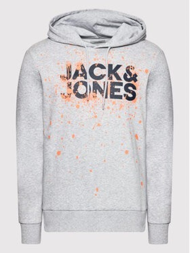 Jack&Jones Bluza New Splash 12200462 Szary Regular Fit