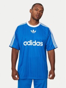 adidas T-Shirt adicolor IM9456 Niebieski Loose Fit