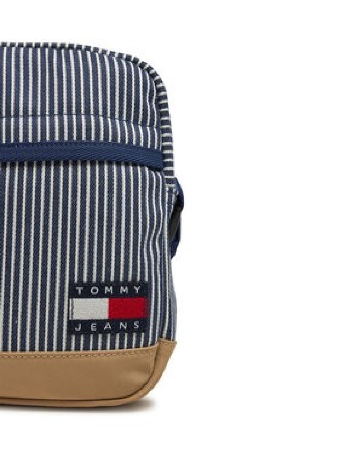 Tommy Jeans Saszetka Tjm Ess Daily Stripe Reporter AM0AM13327 Niebieski