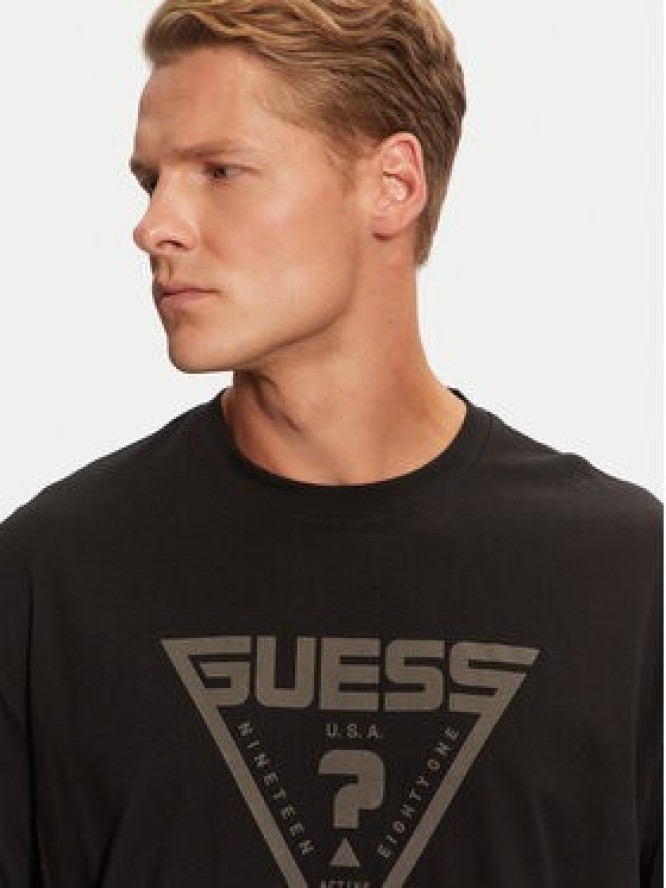 Guess T-Shirt Z4BI02 I3Z14 Czarny Regular Fit