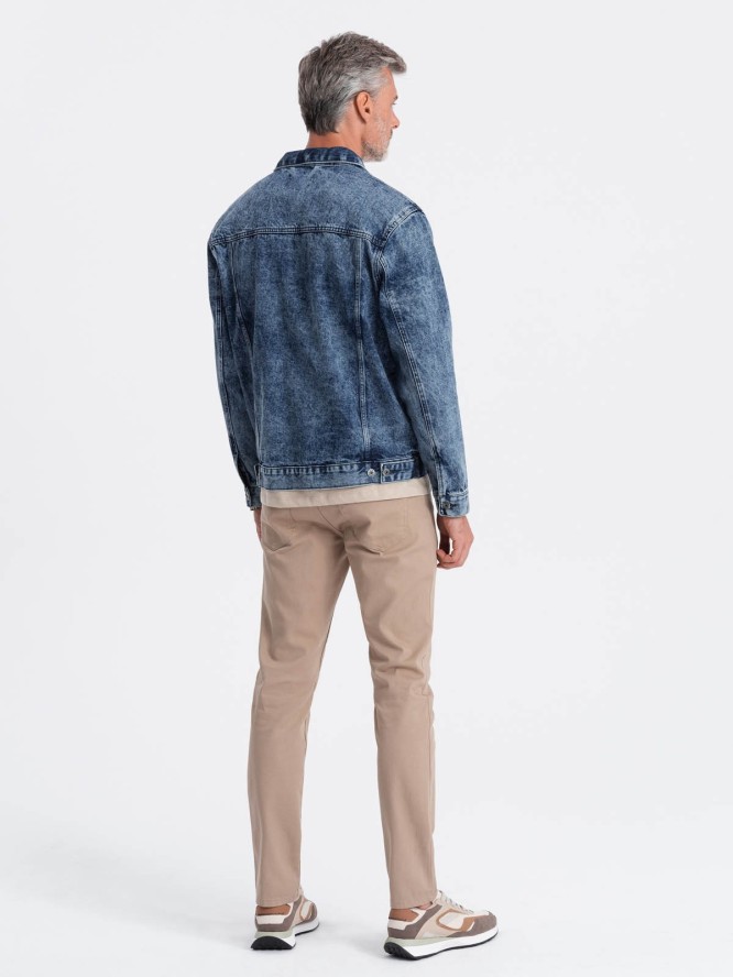 Kurtka męska jeansowa katana - jeans V4 OM-JADJ-0123 - L