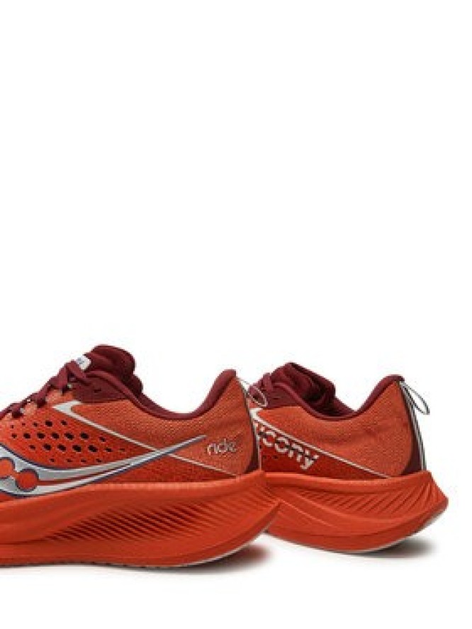 Saucony Buty do biegania Ride 17 S20924 Czerwony