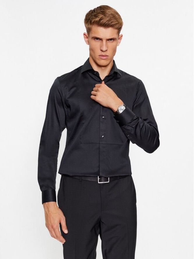 Boss Koszula H-Hank-Tux3-231 50503261 Czarny Slim Fit