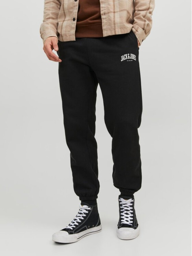 Jack&Jones Spodnie dresowe Kane 12236479 Czarny Loose Fit