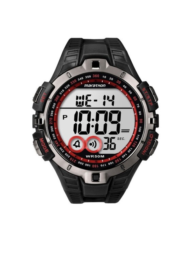 Timex Zegarek Marathon T5K423 Szary