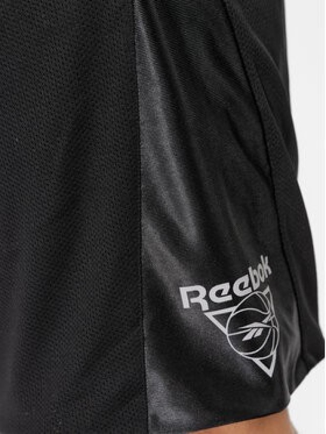 Reebok Szorty sportowe Basketball II0671 Czarny Regular Fit