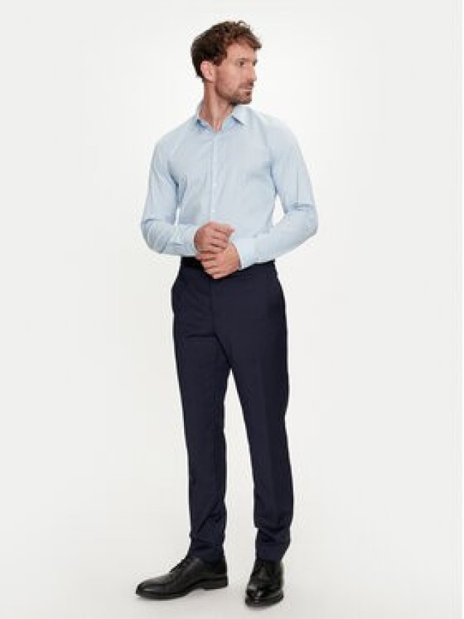 Calvin Klein Koszula K10K113182 Niebieski Slim Fit