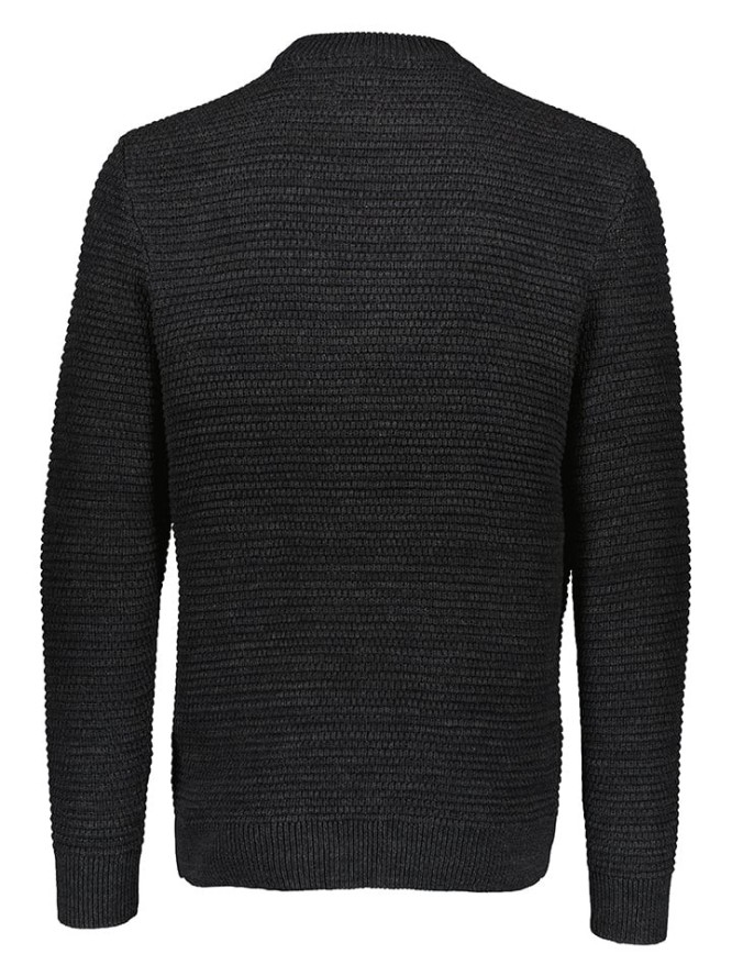 Mustang Sweter "Emil" w kolorze czarnym rozmiar: S