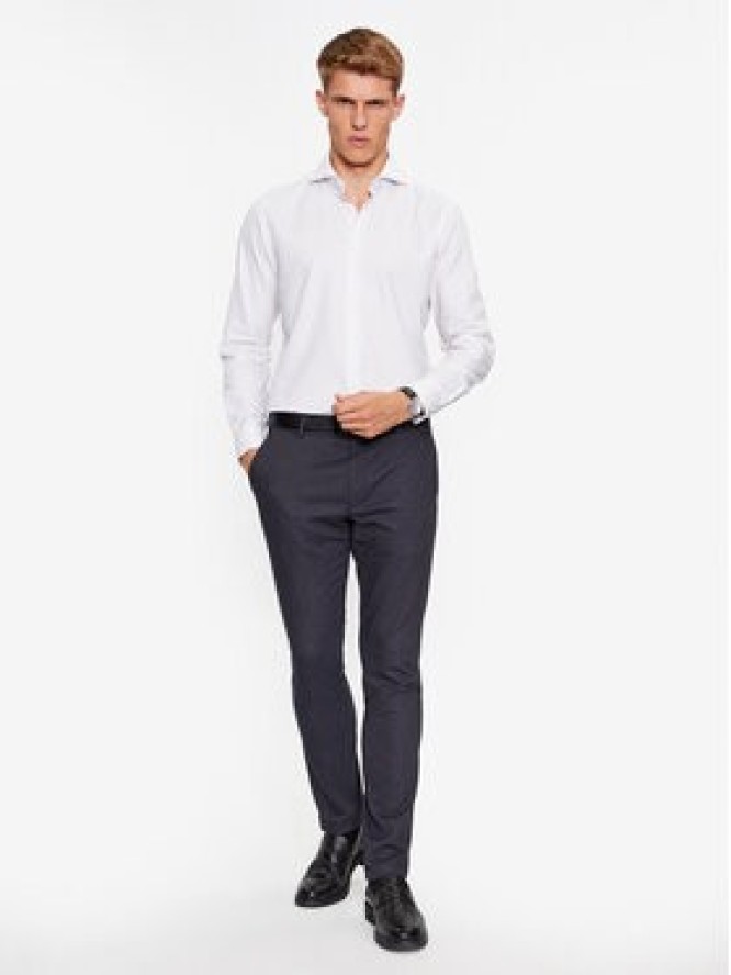 JOOP! Koszula 30038887 Biały Slim Fit