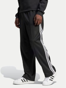 adidas Spodnie dresowe adicolor Firebird IZ4801 Czarny Baggy Fit