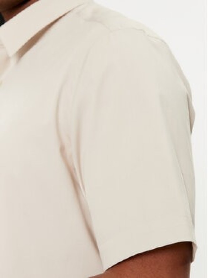 Calvin Klein Koszula K10K109440 Beżowy Regular Fit