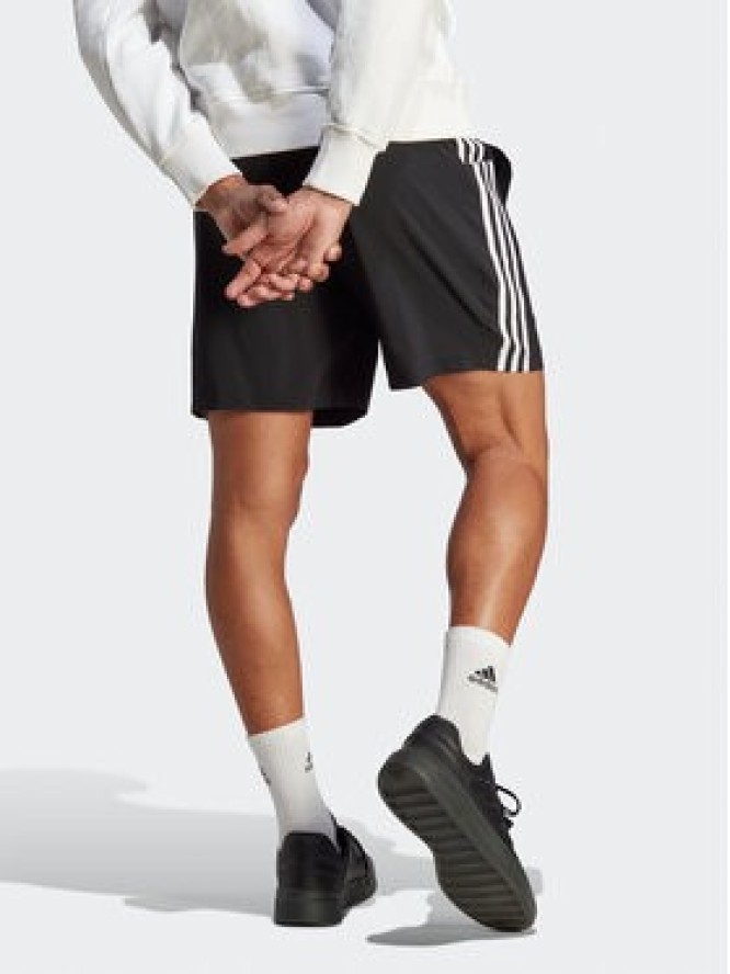 adidas Szorty sportowe AEROREADY Essentials Chelsea 3-Stripes Shorts IC1484 Czarny Regular Fit