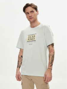 Jack&Jones T-Shirt Lafayette 12252681 Niebieski Standard Fit