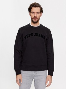 Pepe Jeans Bluza Randall PM582557 Czarny Regular Fit