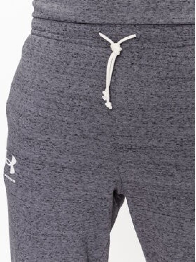 Under Armour Spodnie dresowe Ua Rival Terry Jogger 1380843 Szary Fitted Fit