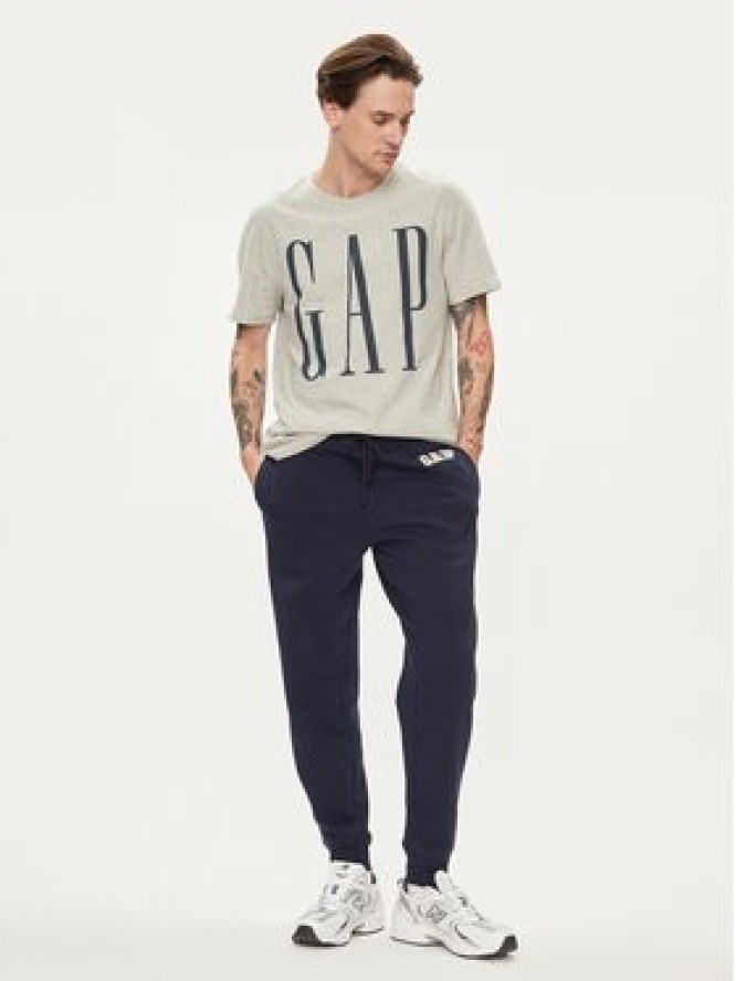 Gap T-Shirt 866774-02 Szary Regular Fit