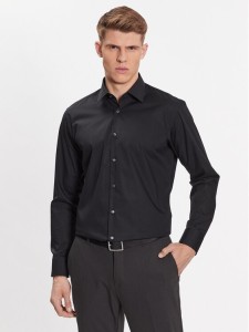 Boss Koszula 50473265 Czarny Regular Fit