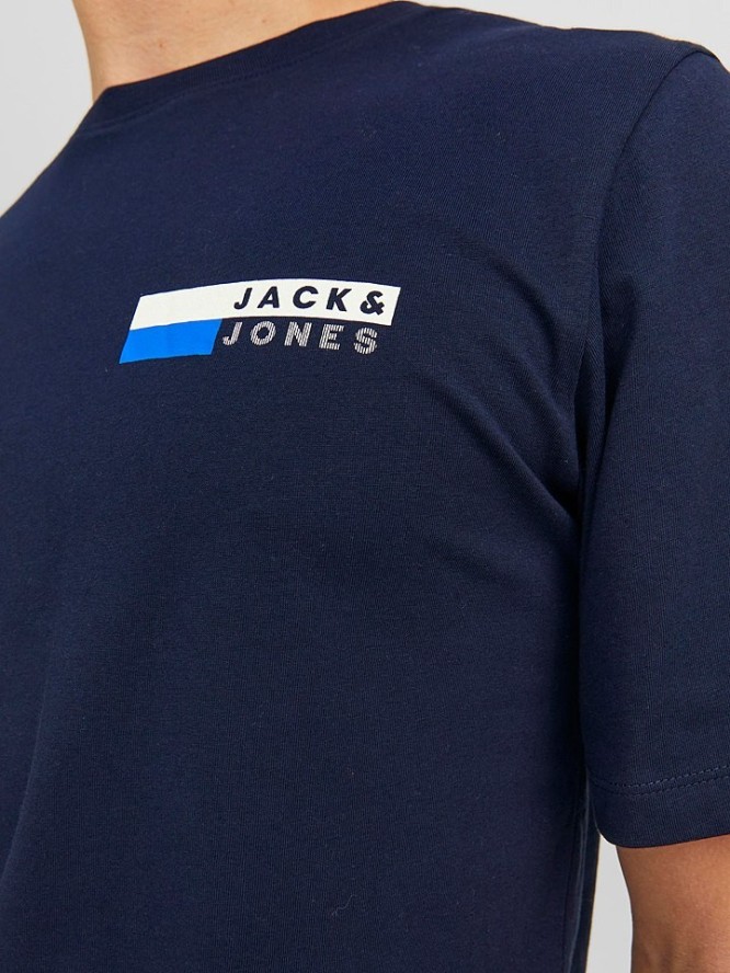Jack & Jones Koszulka w kolorze granatowym rozmiar: XXL