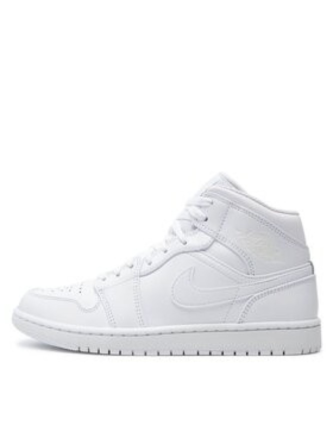 Nike Sneakersy Air Jordan 1 Mid 554724 136 Biały