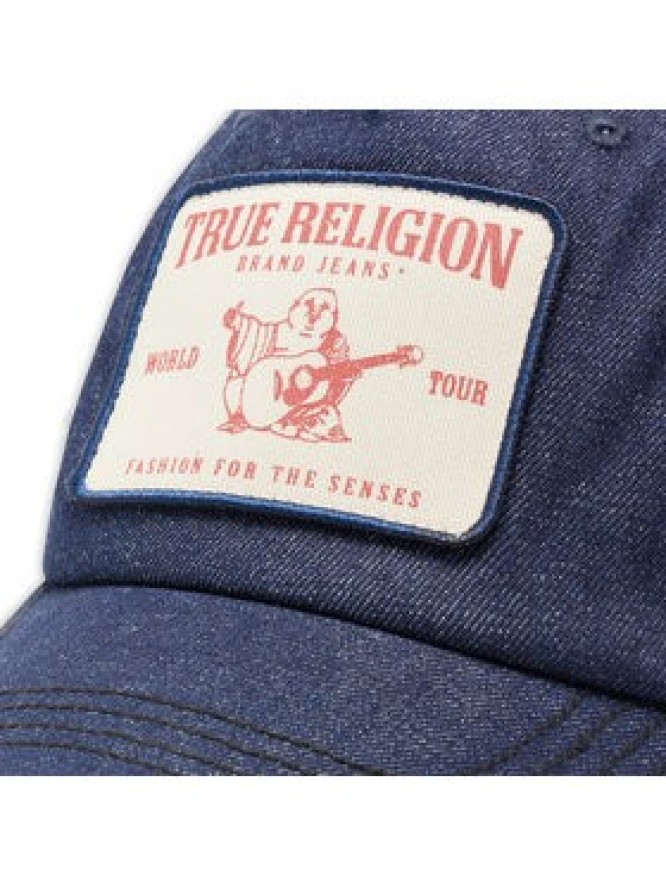 True Religion Czapka z daszkiem Concert Patch TR23449 Granatowy