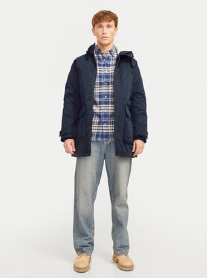 Jack&Jones Kurtka zimowa Polar 12256995 Niebieski Regular Fit